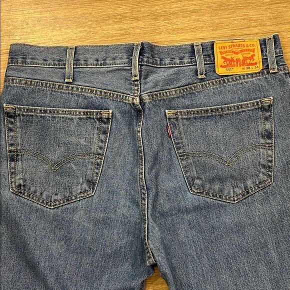 Levi's Mens 541 Athletic Taper Jeans - Picture 4 of 5